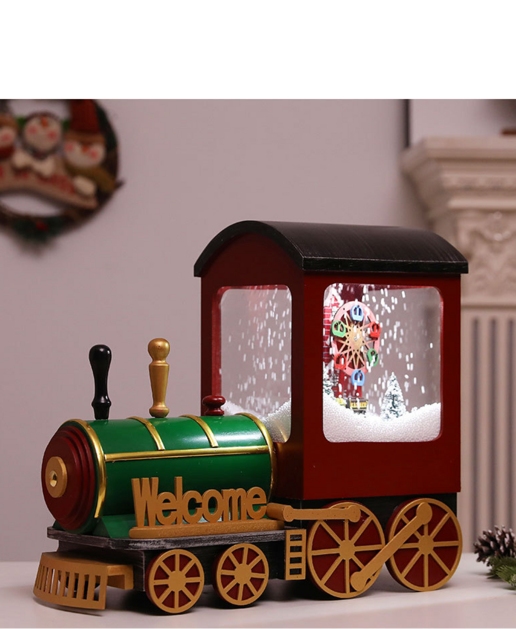 Northlight Musical Christmas Train Diorama