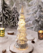 Luminous Silver Tree Light Decoration