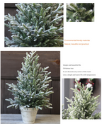 Green Arctic Mini Christmas Tree
