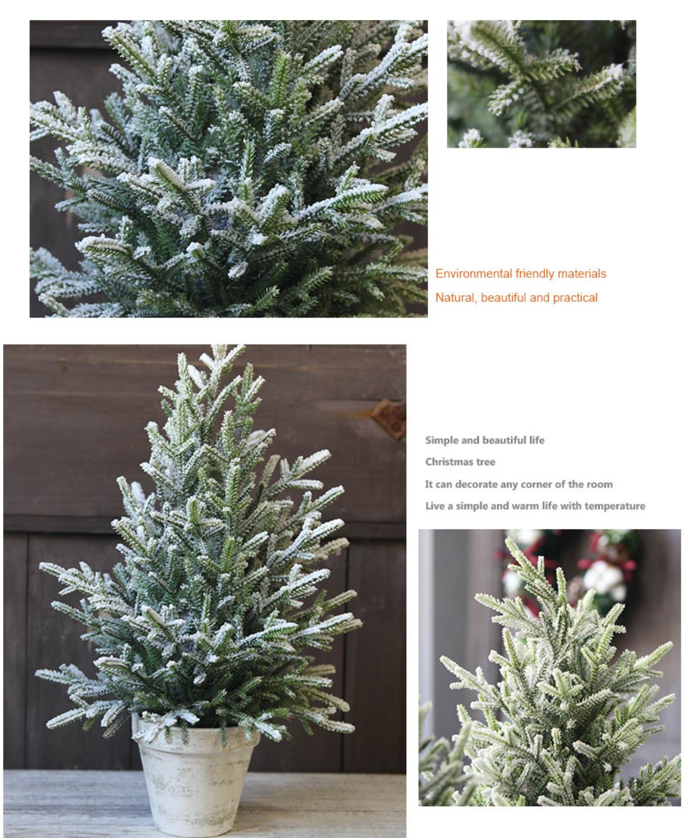 Green Arctic Mini Christmas Tree