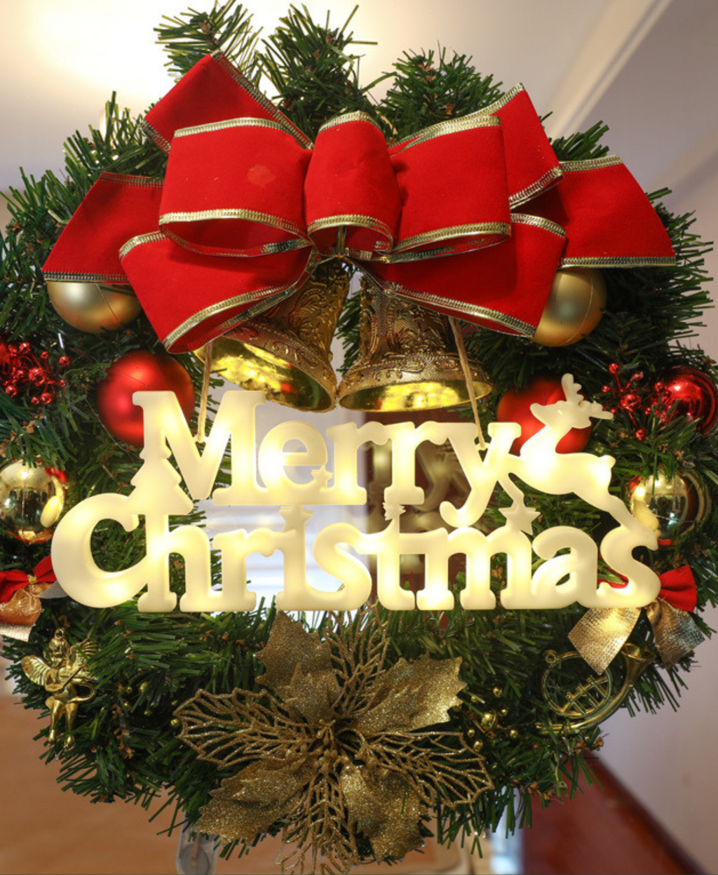 Glow Script Christmas Light