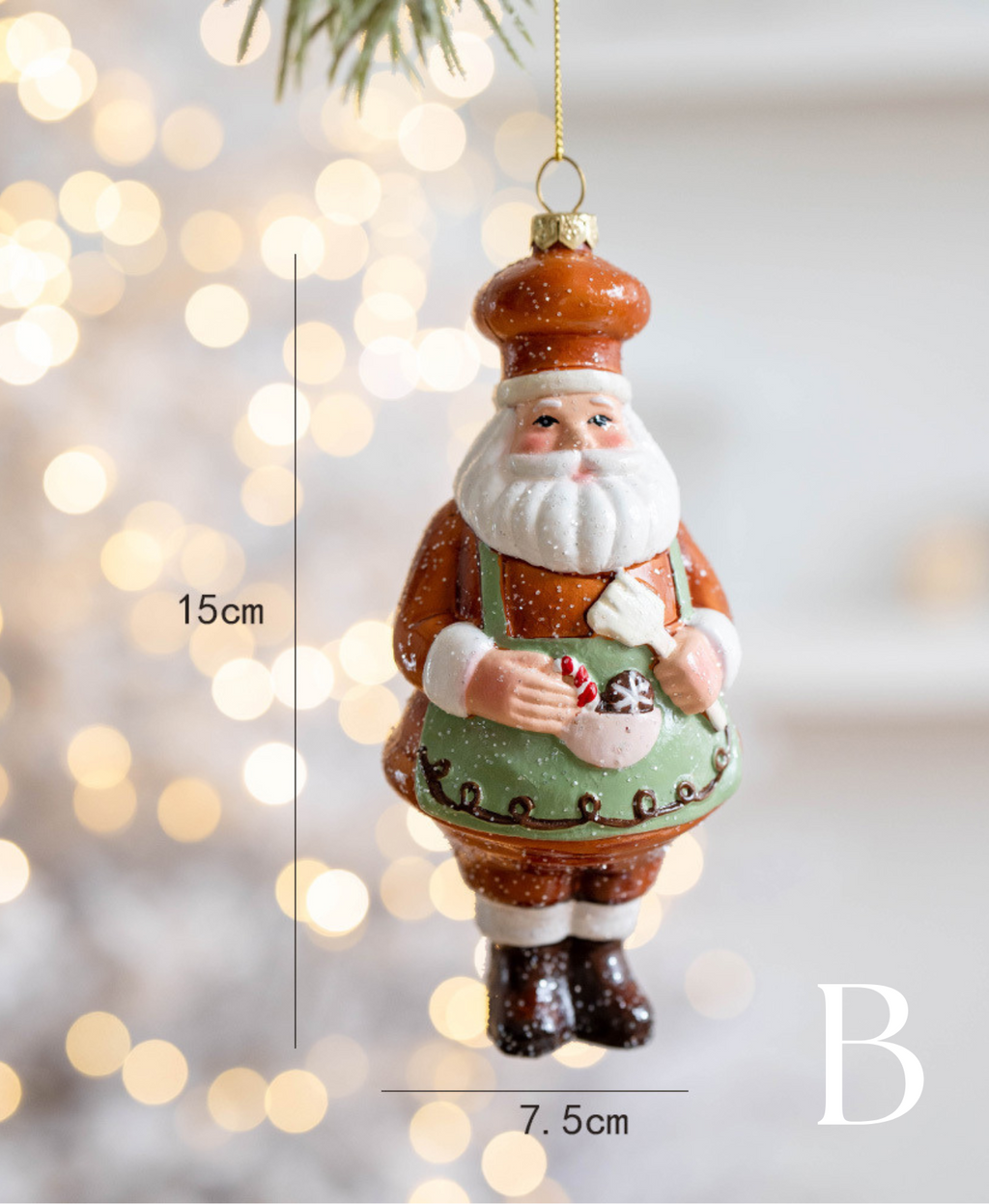 Santa’s Treat Christmas Ornament