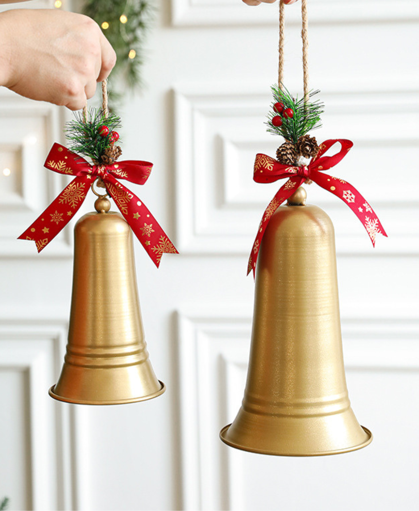 Golden Trumpet Bell Decoration