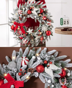 Holiday Meadow Wreath Series