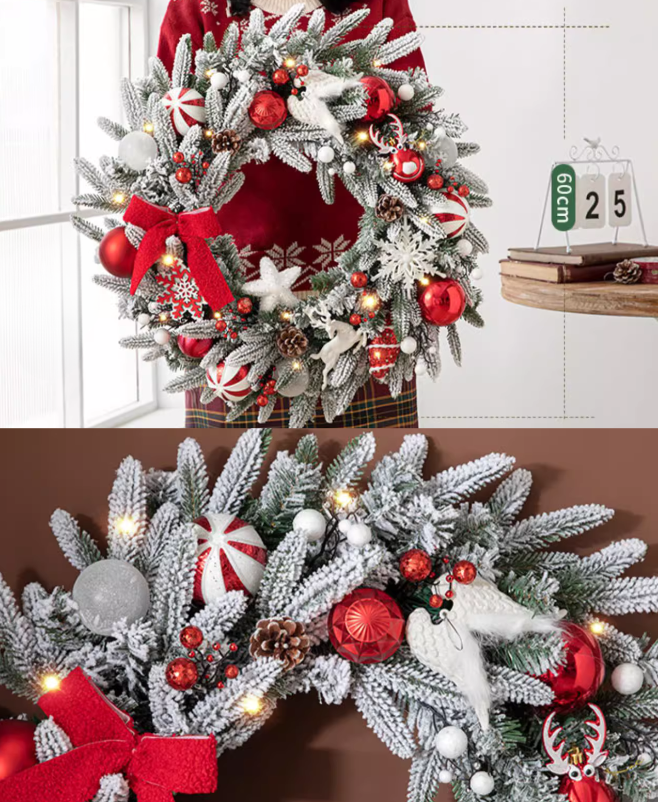 Holiday Meadow Wreath Series