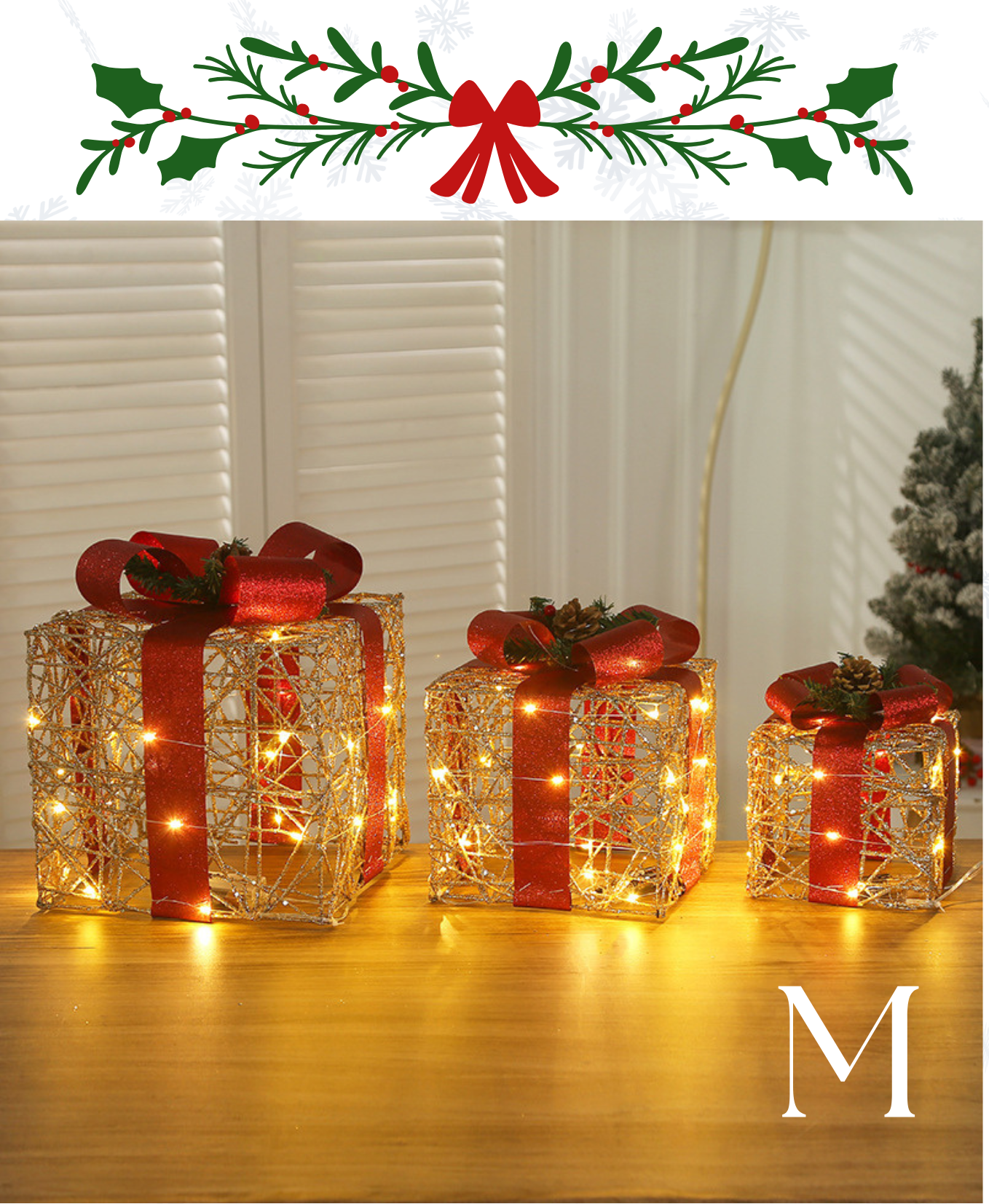 Magical Christmas Tree Gift Box Decoration