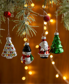 Holiday Treasures Glass Ornament Set