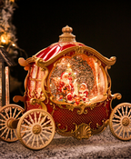 Vintage Christmas Carriage Music Box