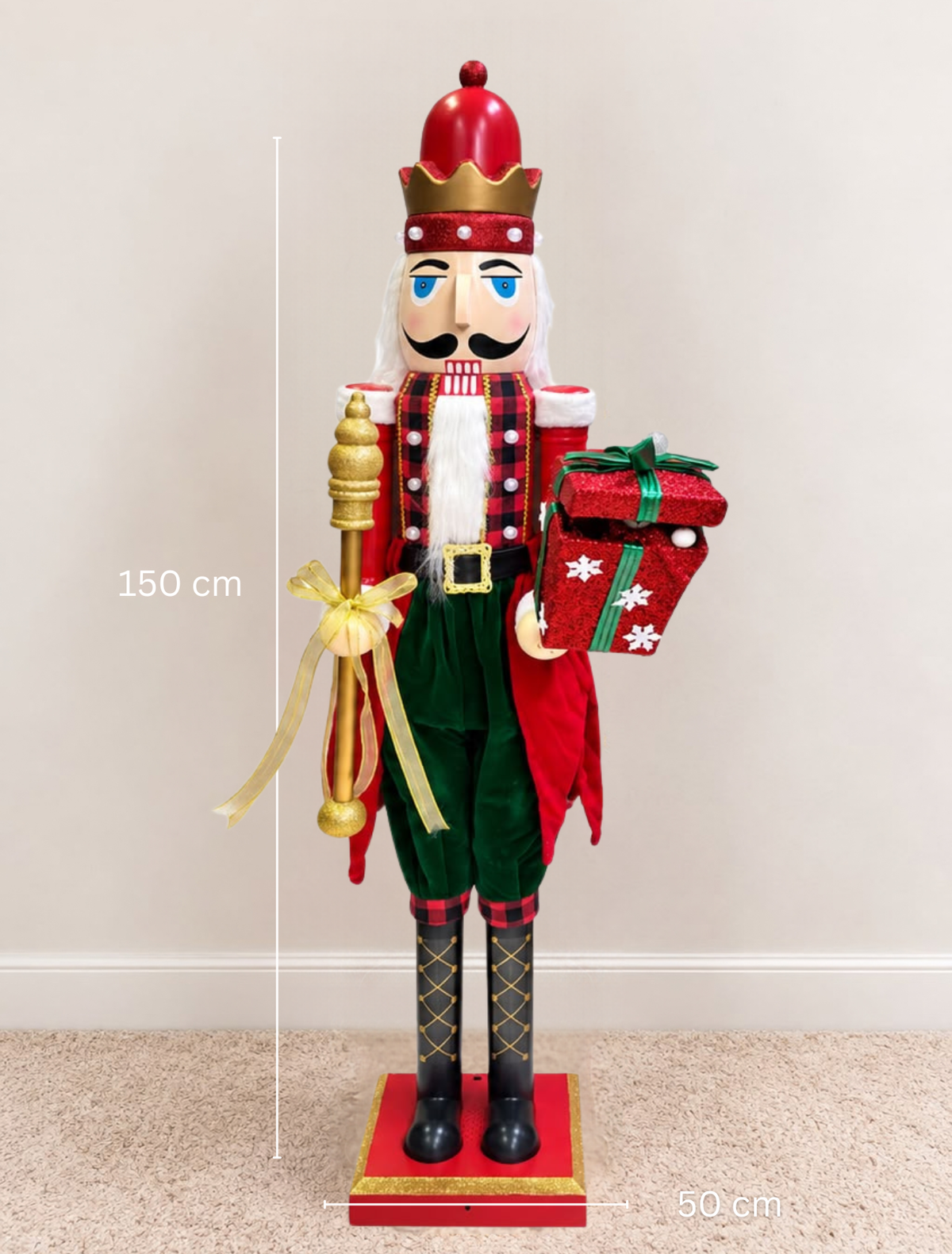 Enchanted Gift Bear Nutcracker