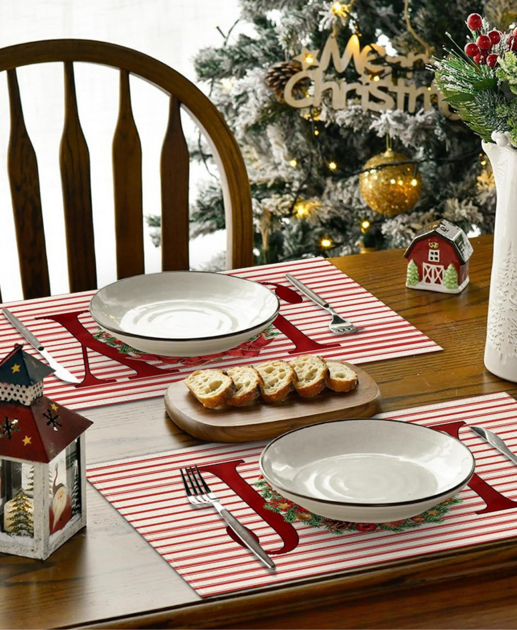 Christmas Dining Placemats Set