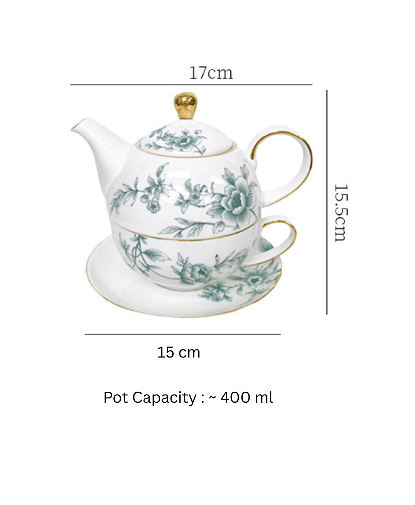 GIFTING INSPIRATION - Celeste Floral Teapot & Cups Set