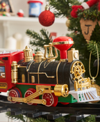 Santa’s Freight Tree Train - Suspended Rail Edition