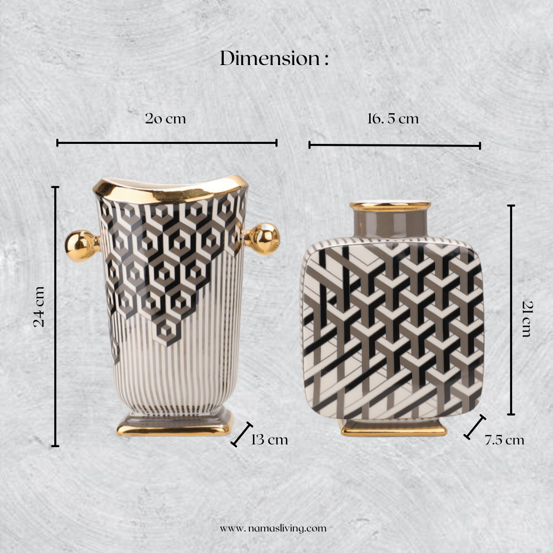 Eclectic Retro Vase