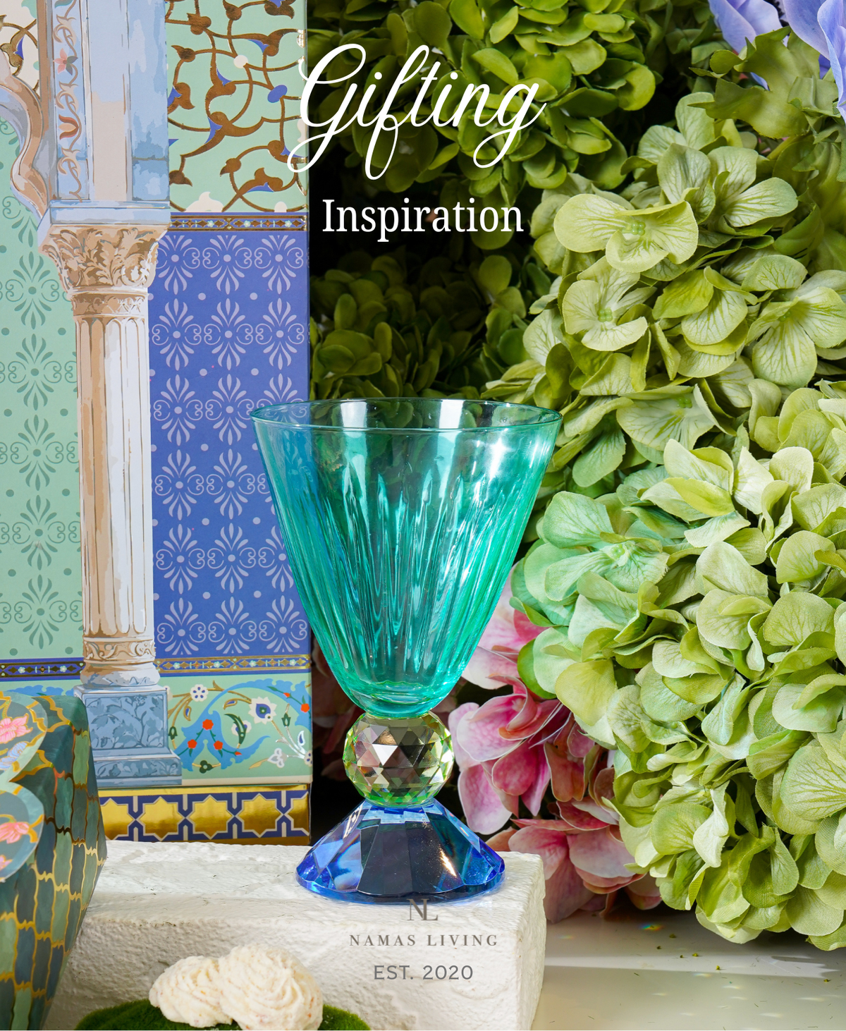 GIFTING INSPIRATION - Emerald Prism Goblet
