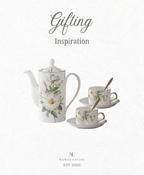 GIFTING INSPIRATION - Retro Camellia Tea Cup & Jug