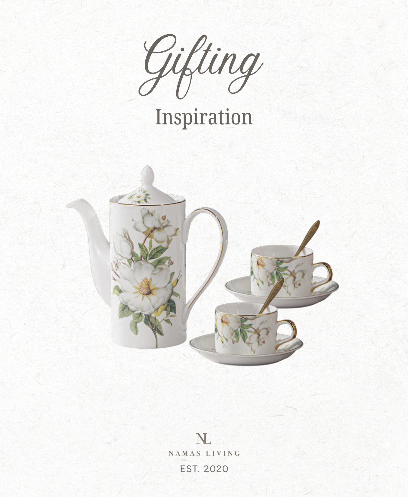 GIFTING INSPIRATION - Retro Camellia Tea Cup & Jug