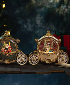 Vintage Christmas Carriage Music Box