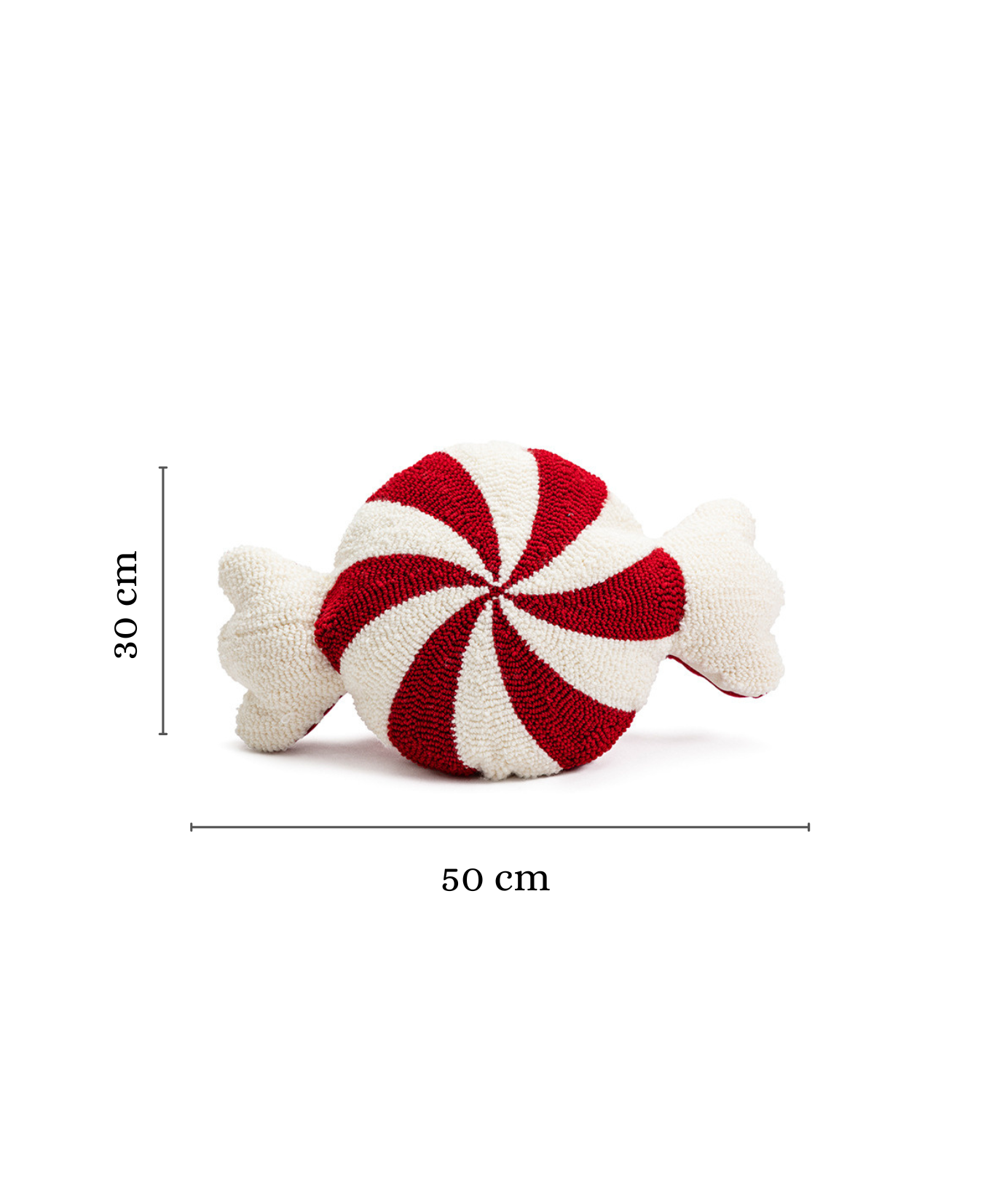 Christmas Candy Puff Pillow