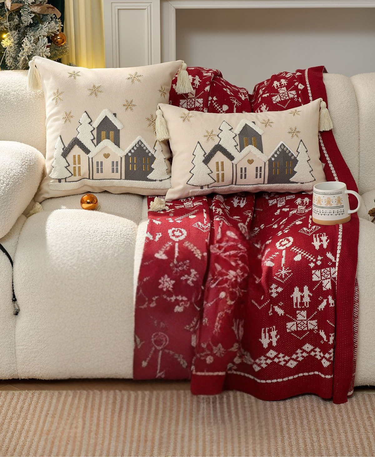 Willow House Pillow Cover