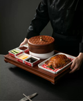 Wooden Peking Duck Serving Set