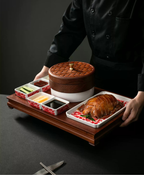 Wooden Peking Duck Serving Set