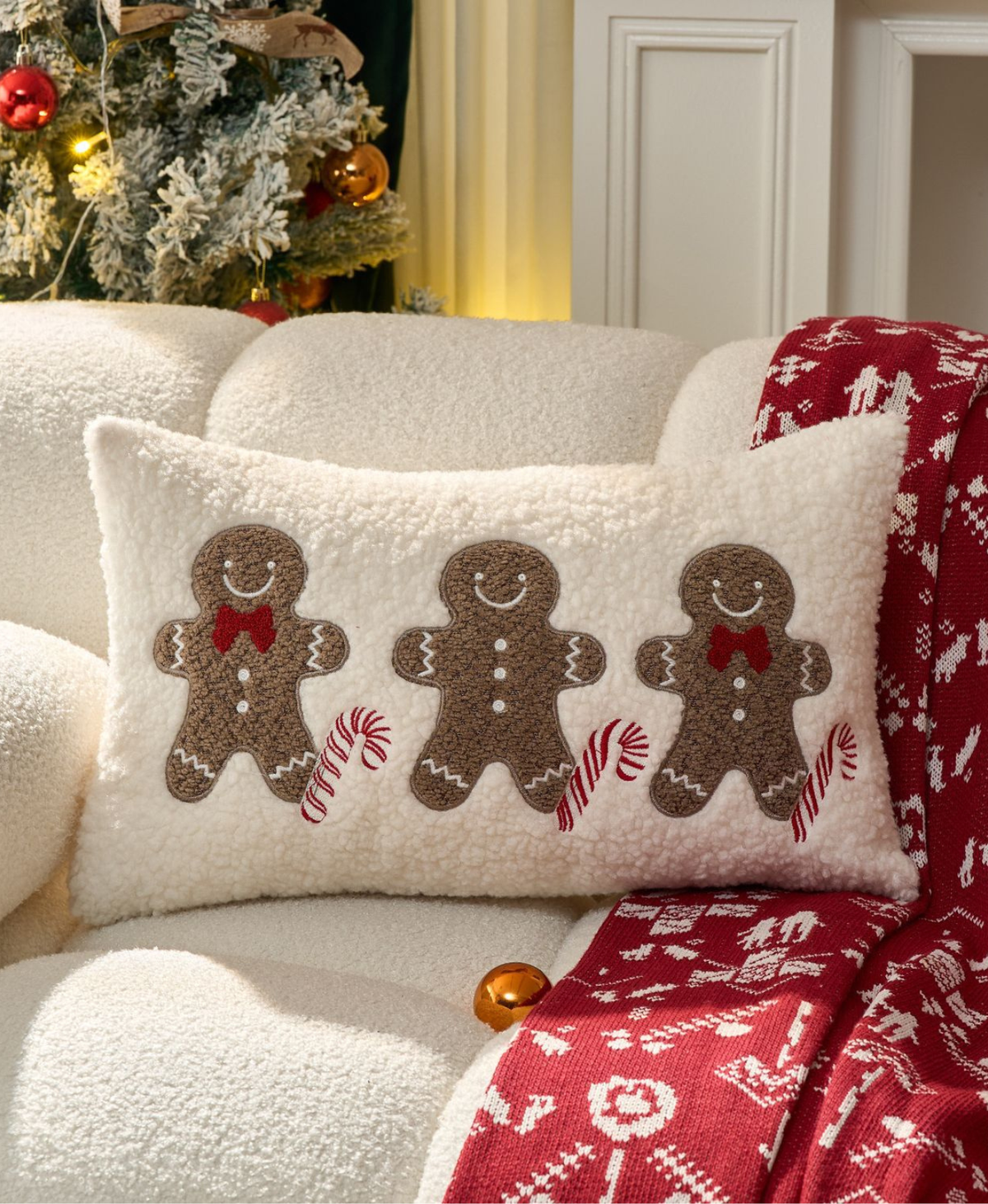 Ho Ho Holiday Pillow Cover