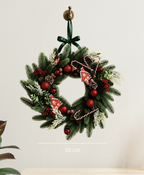 Snowberry Holiday Wreath