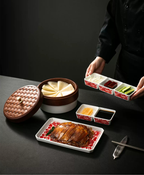 Wooden Peking Duck Serving Set