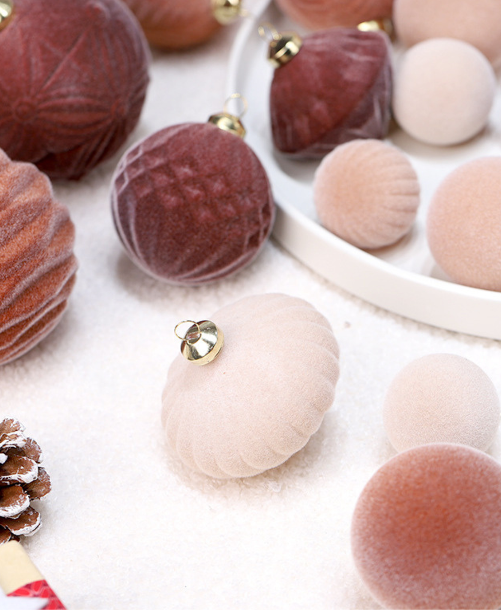 Rosewood Christmas Ornament Set