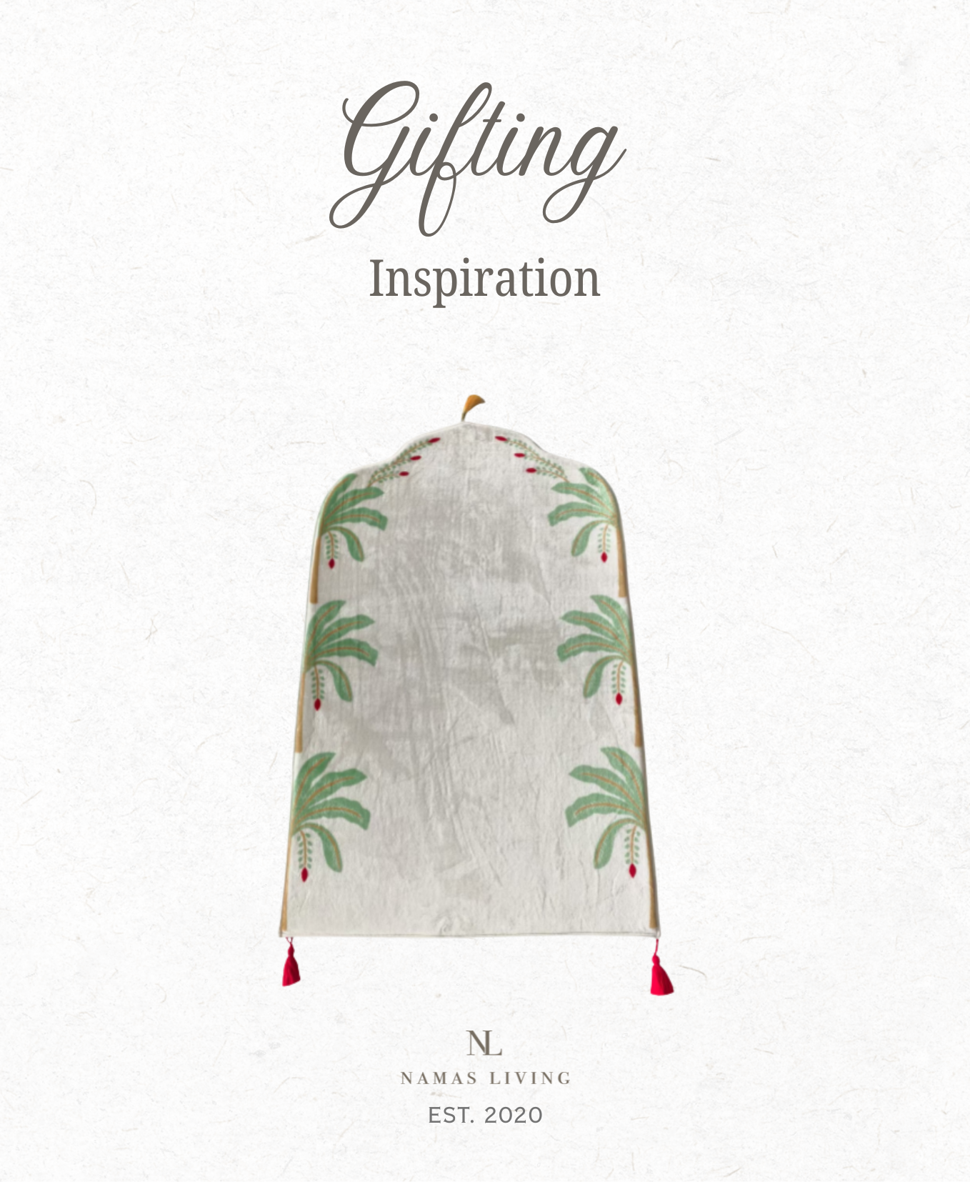 GIFTING INSPIRATION - Leafy Prayer Rug
