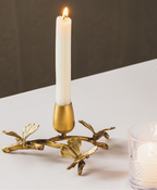 Ginkgo Butterfly Candle Holder