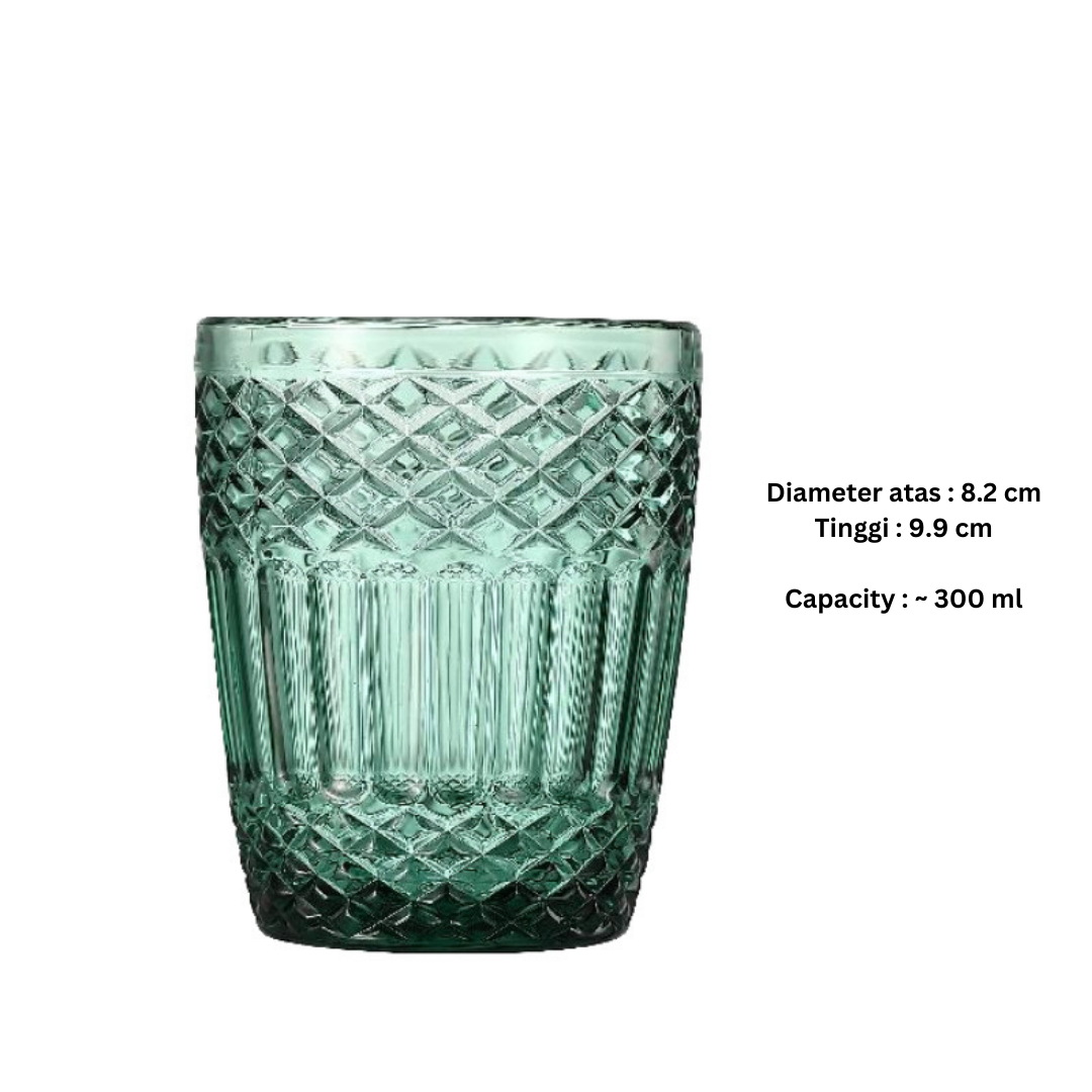 Vibrant Glass Cup