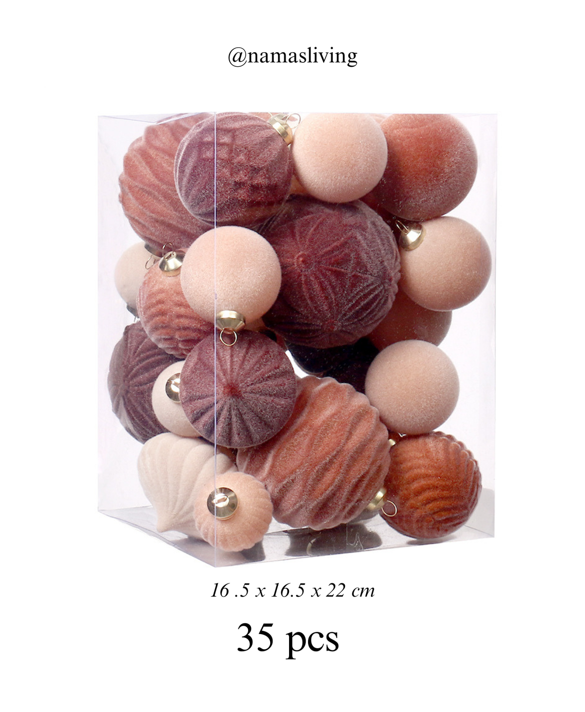 Rosewood Christmas Ornament Set