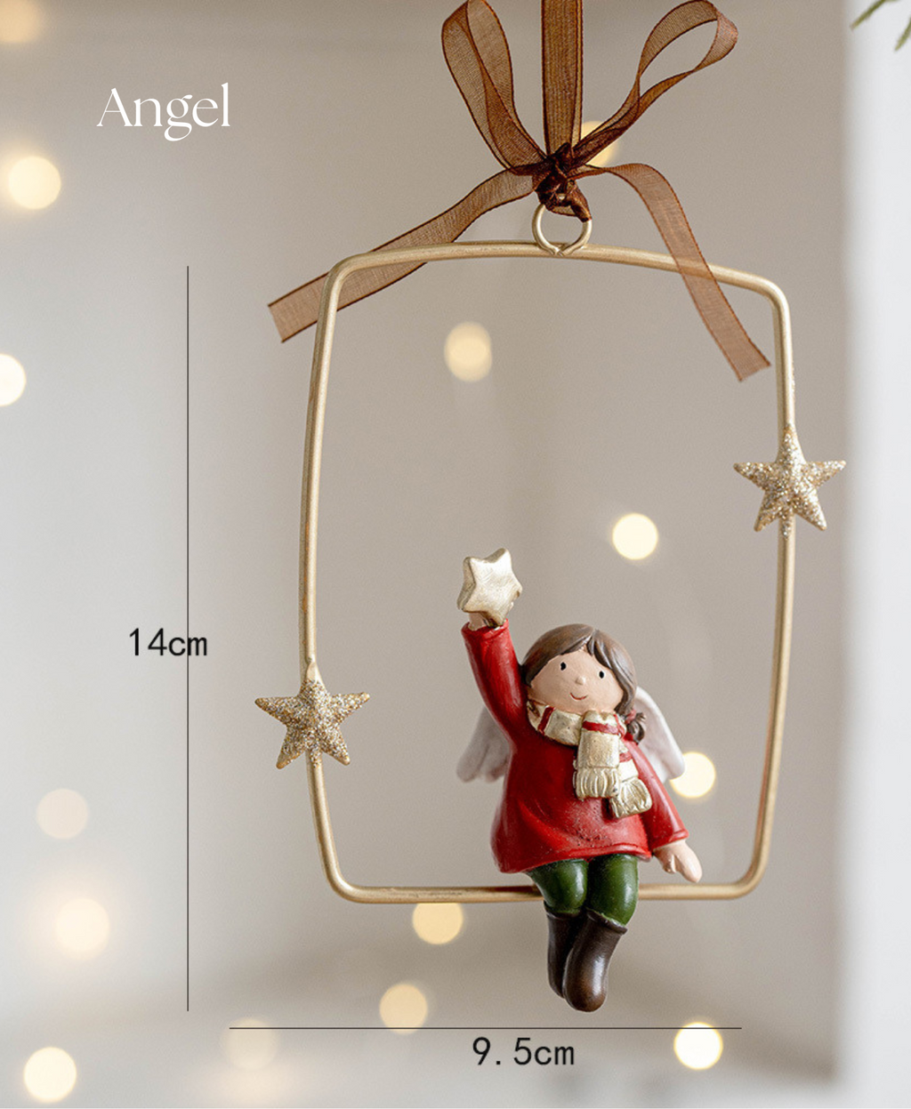 Vintage Retro Christmas Tree Ornaments