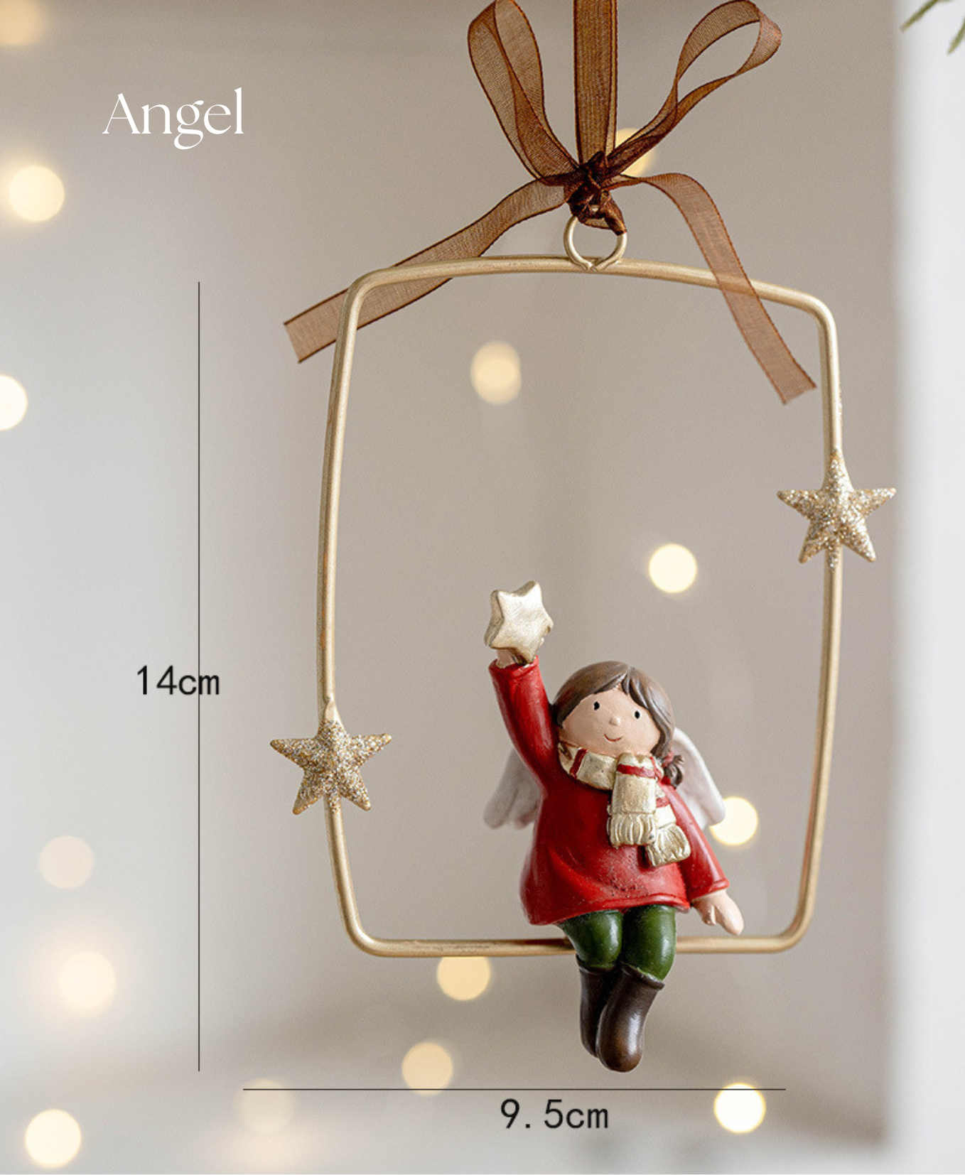 Vintage Retro Christmas Tree Ornaments