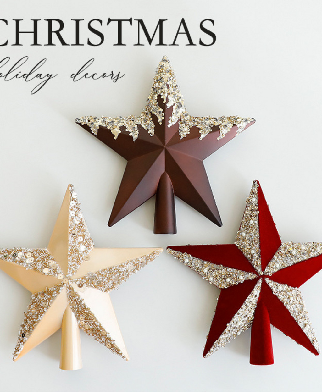 Glitz Star Tree Top