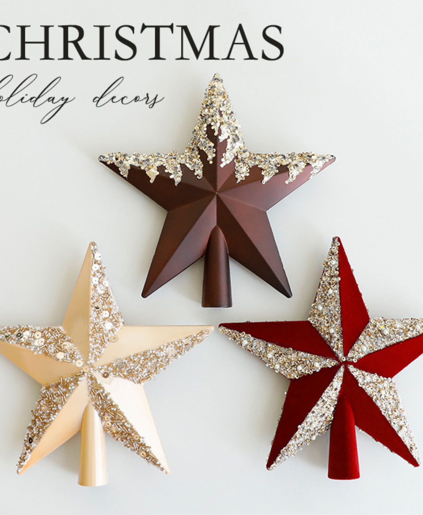Glitz Star Tree Top