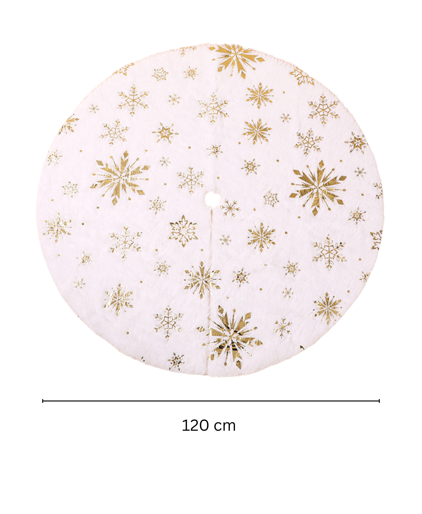 White Snowflake Tree Skirt
