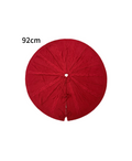 Classic Knit Christmas Tree Skirt