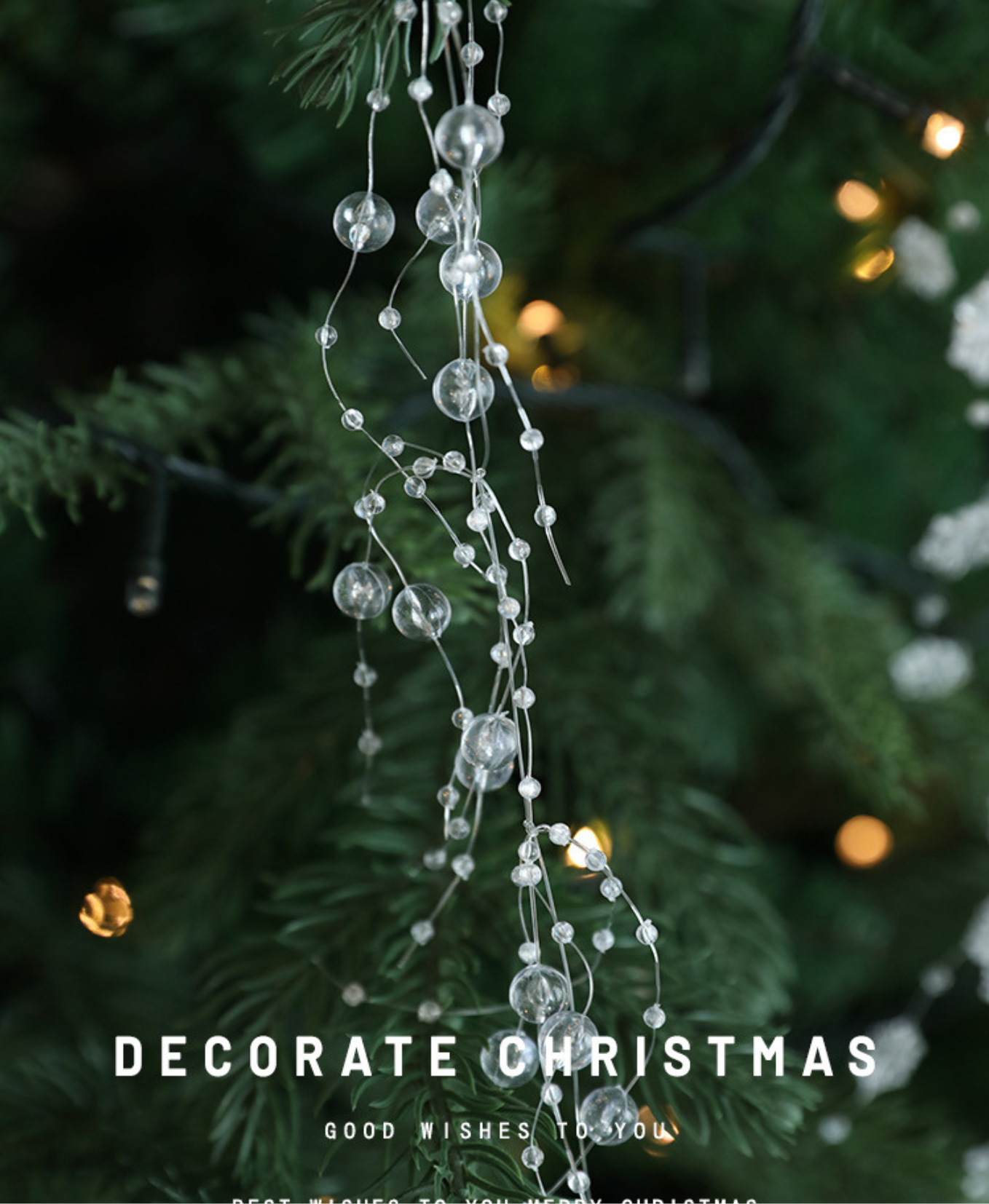Pearl Crystal Holiday Ornament