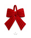 Christmas Velvet Chair Bow