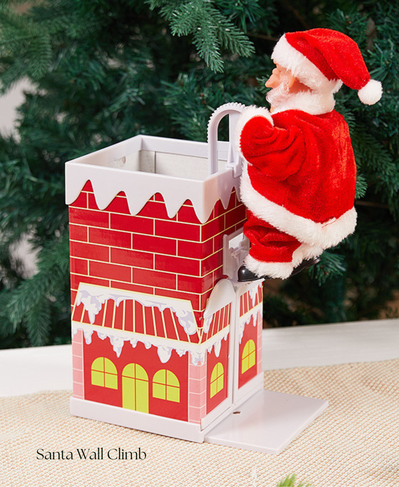 Santa's Magical Adventure Holiday Decoration