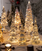 Luminous Silver Tree Light Decoration