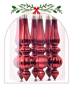 Elegant Cone & Drop Christmas Set