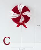 Jolly Lolli Christmas Ornament