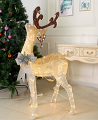 Luminous Sparkling LED Reindeer Set