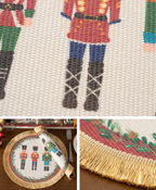 Classic Round Nutcracker Placemat