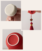 GIFTING INSPIRATION - Red Fu Lantern Tea Canister