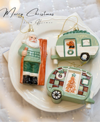 Charming Pastel Retro Ornament