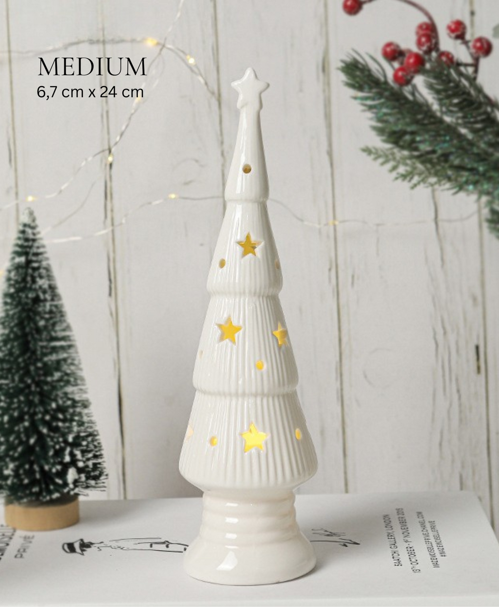 Lucent Porcelain Tree Light
